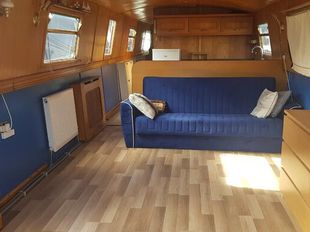 Widebeam 57ft x 10ft barge Liverpool