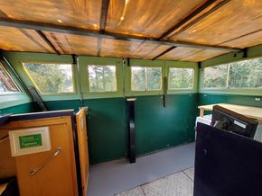 Entering the wheelhouse (aka the party palace)