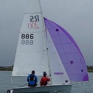 RS 200 Sail 886