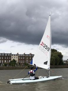 Laser ILCA sailing dinghy