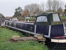 Measham boats 55 ft. Semi-trad narrowboa