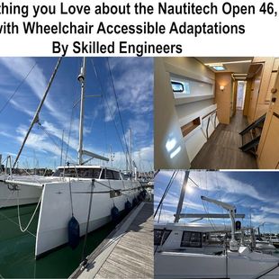 Nautitech Open 46 - wheelchair adapted