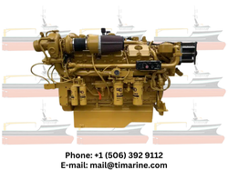 1400 HP Caterpillar 3412E Marine Engine