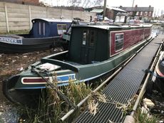 57ft Trad Narrow Boat, Gardner 4LW Eng