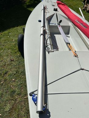 Mast and top of hull
