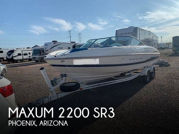 2004 Maxum 2200 sr3