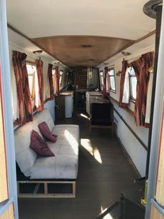 60ft 1996 ABC narrowboat - open plan live-aboard