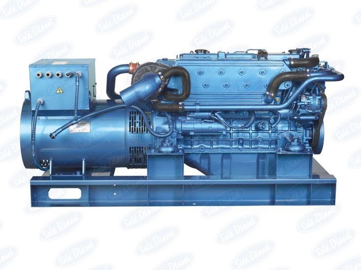 NEW Sole 68GTC 68kVA 400/230V SM81 Marine Diesel Generator