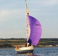 Hunter Delta 25 - Lift Keel