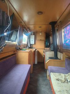 Narrowboat and Butty, 