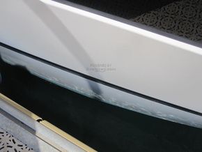 Princess V40  - Hull Close Up