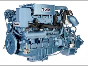 NEW Sole SDZ-280 272hp Marine Diesel Engine & Gearbox Package