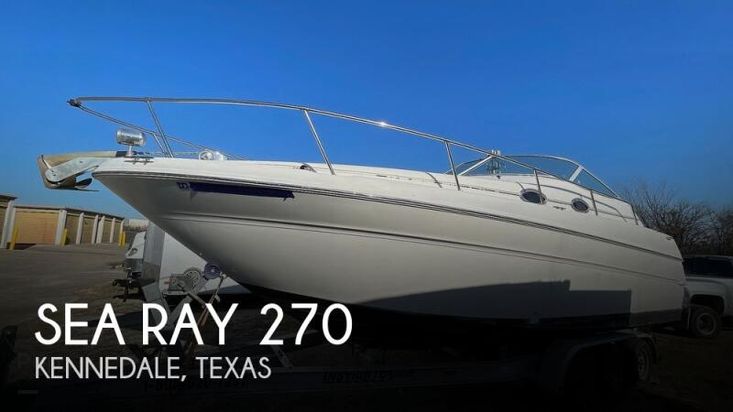 1998 Sea Ray 270 sundancer