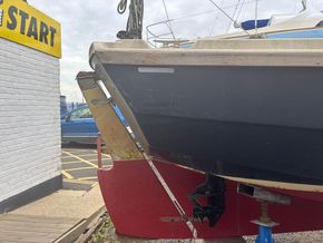 Cornish Crabber Shrimper 19 MkII  - Stern