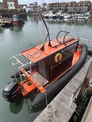 9m Hurricane Cabin Rib CAT2 with 300hp outboard 
