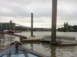 Berth with or without 50&rsquo; narrow boat on the Hammersmith Tideway.