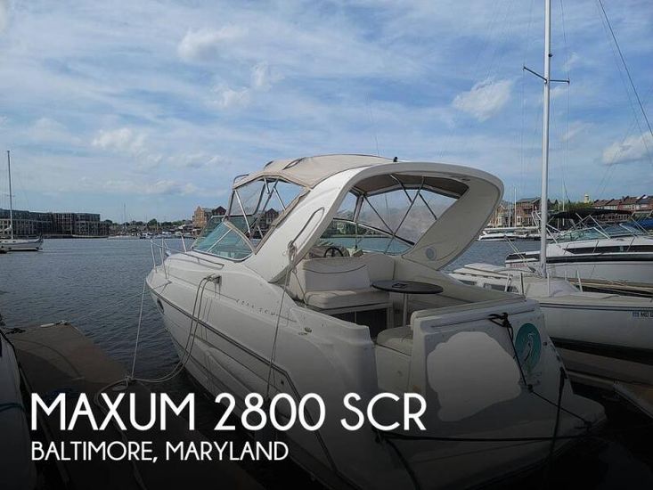 2000 Maxum 2800 scr