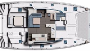 Manufacturer Provided Image: Manufacturer Provided Image: Leopard 50 Upper Deck Layout Plan