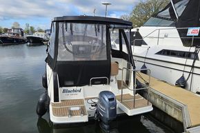 2023 Balt 818 Titanium boat docked, featuring 