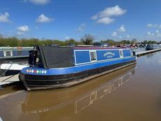 Franksalot, 38ft Cruiser style narrowboat, 2003