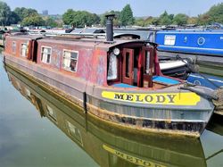 Melody-45ft 1990 John White Liverpool Boats 4 berth traditional stern