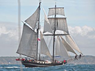 Sailingship type brigantijn daytrips 26 per. Area A1