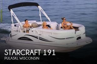 2008 Starcraft 200 Fish & Cruise Pontoon & Mercury 4-Stroke Big F