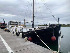 Dutch Barge Klipperaak With Gaff rigged Staysail  - Main Photo