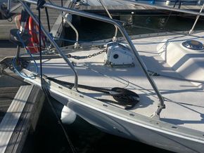 Moody 30  - Foredeck