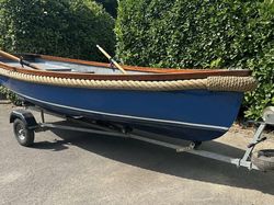 Heard Oyster Punt, Fitted Cover and Trailer