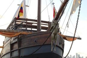 Pirate Boat Day Charter Vessel  - Bow