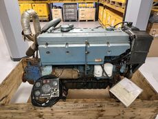 USED Perkins M130C 130hp Marine Diesel Engine & Gearbox
