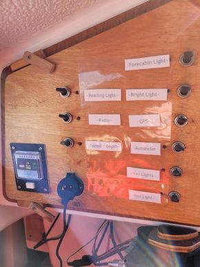 Electrics board and usb charger