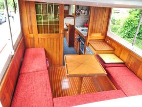 Klassiek Motorjacht 13.80, ex Barkasse