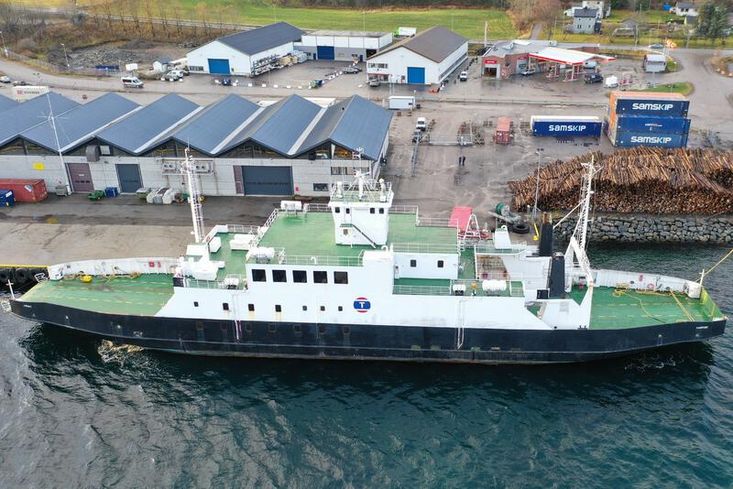 77 meters Ro-Ro pax ferry rebuilt in 2008 for approx Euro 3.4 million