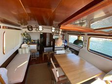14,80 x 4,05m pretty, well maintained pleasure Tjalk, recent survey