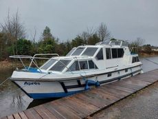Two cabin river lake canal cruiser