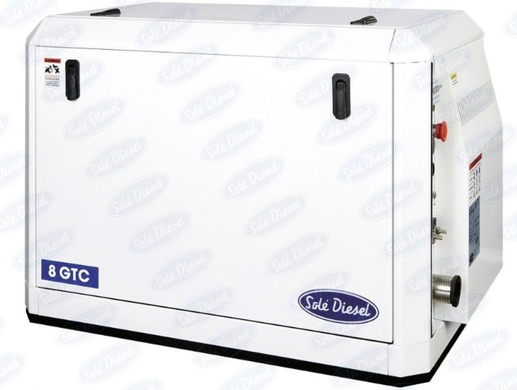 NEW Sole 8GTC 7.8kVA 400/230V Mini 26 Marine Diesel Generator