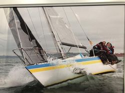 9.9mt Half ton racing yacht, good club racer,