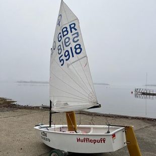 Nice wee boat - GBR Optimist