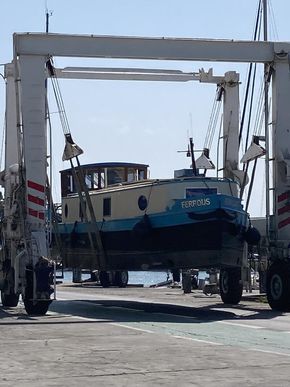 Blacking anodes and new propeller