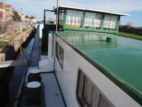 Peniche Freycinet Live aboard Barge - Side Deck