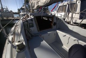 Cockpit, forward view