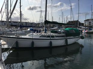 TRIDENT CHALLENGER 35  cruising yacht,  £19500