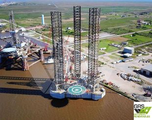 75m / 45ts Crane Jack Up for Sale / #1098737