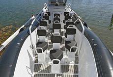 Vector 11 with OXE outboard diesel engines