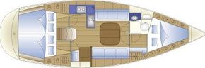 Manufacturer Provided Image: 3 Cabin Layout Plan