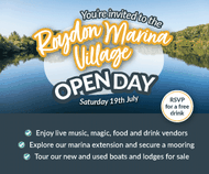 Roydon Marina Open Day - 19th July 2025!