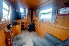 58' 2008 Cruiser Stern Narrowboat Built by Liverpool Boats