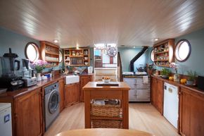 Galley in aft cabin looking forward